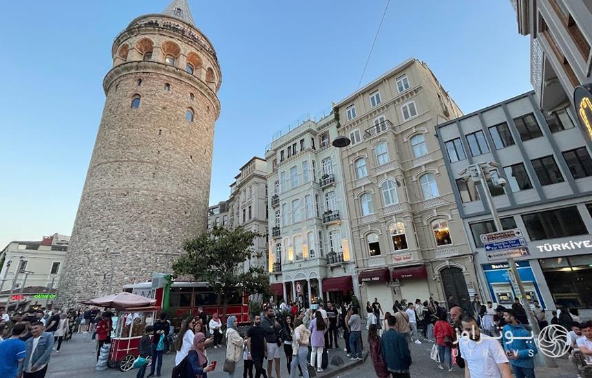 عکس برج گالاتا استانبول 